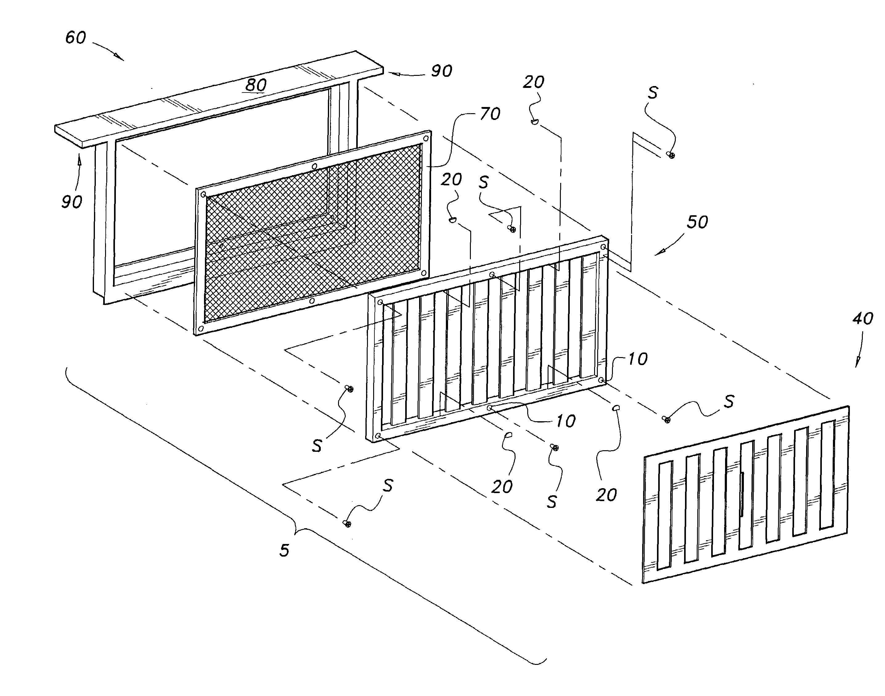 Replaceable foundation vent