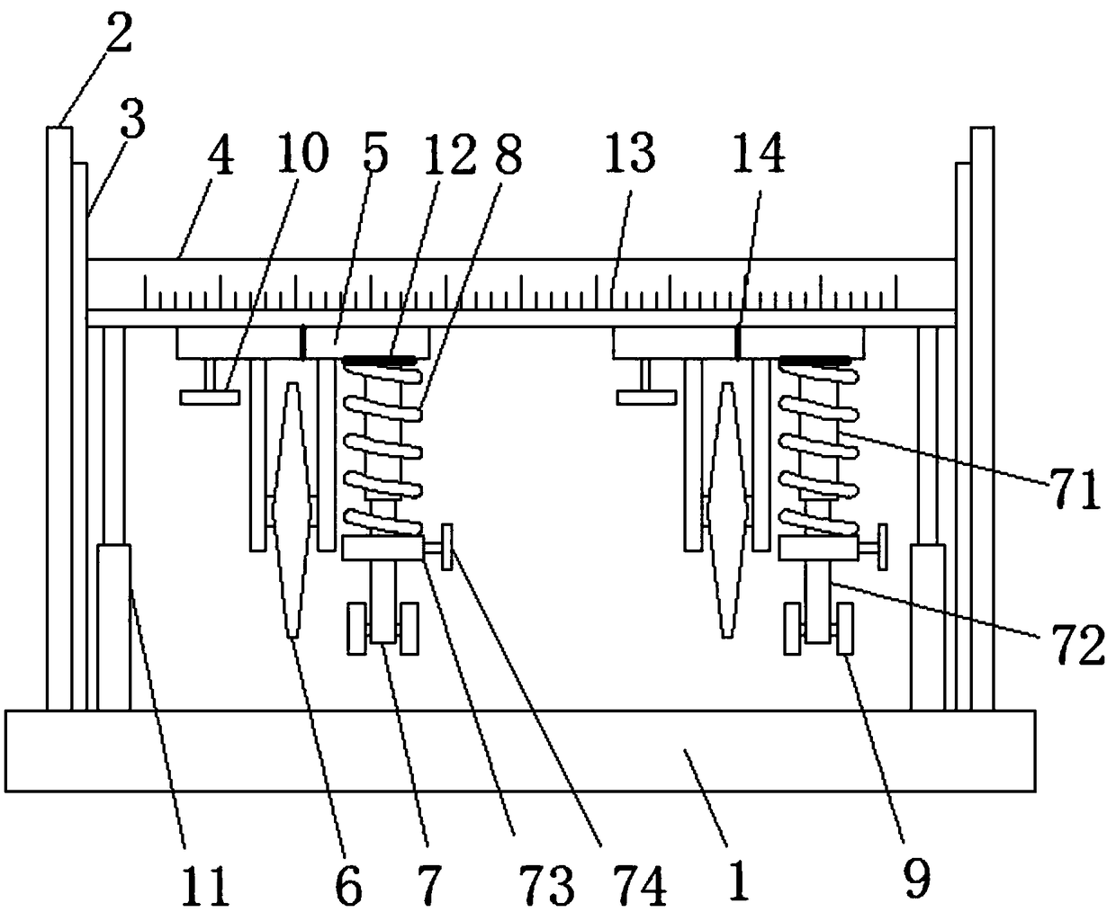 Printed matter cutting device