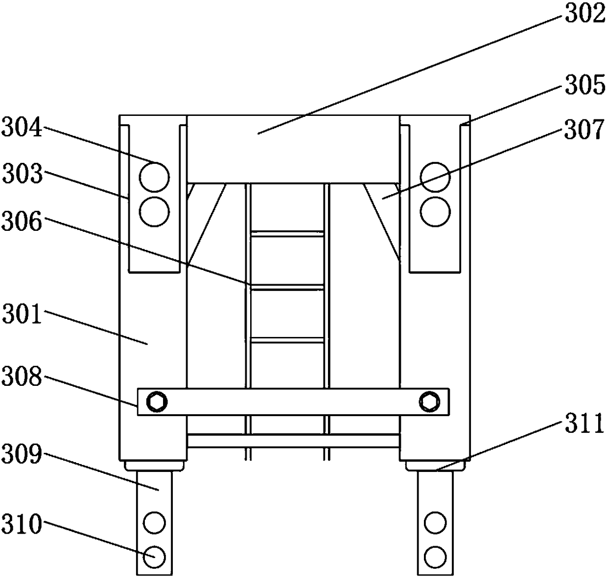 High-safety tower crane for building structure construction