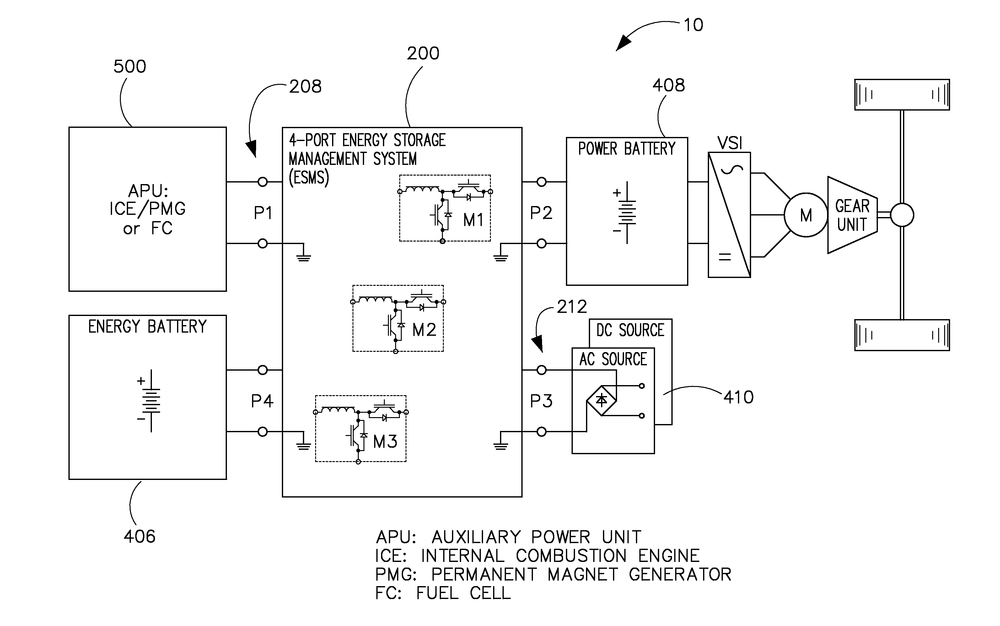 Method and apparatus for charging multiple energy storage devices