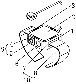 Portable clinical monitor for neurology department