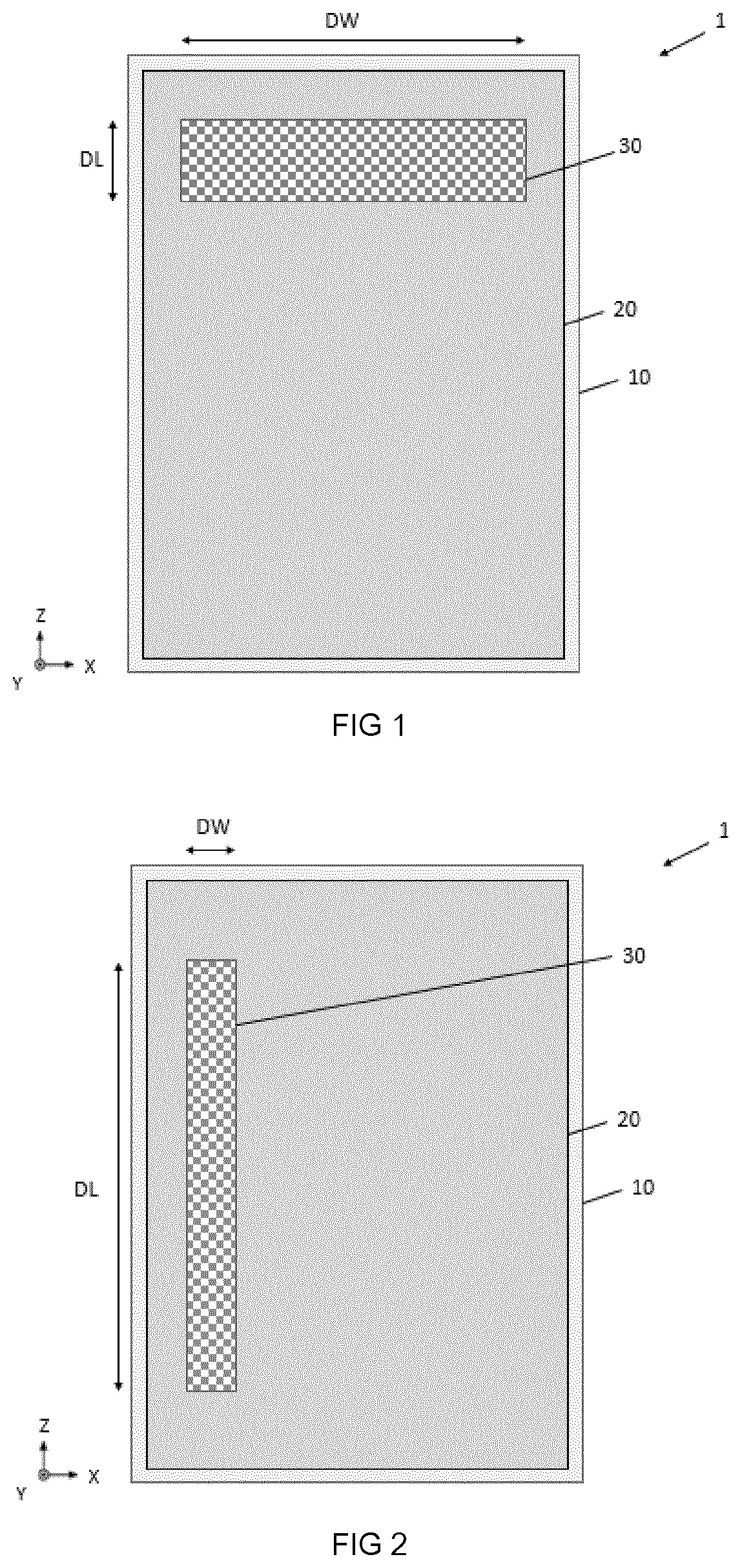 Glazing unit with frequency selective coating and method