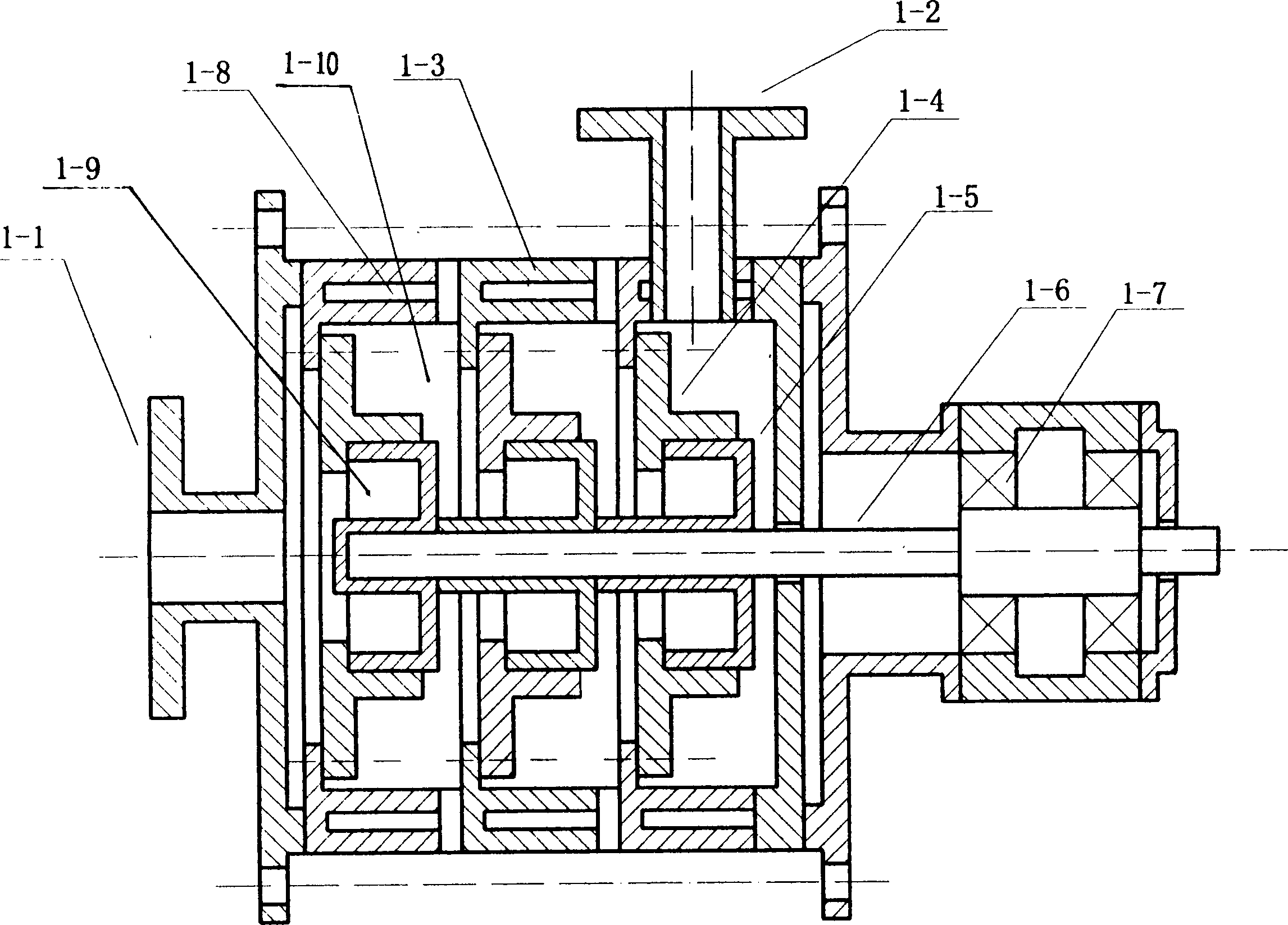 Nano level light calcium carbonate producing process and apparatus