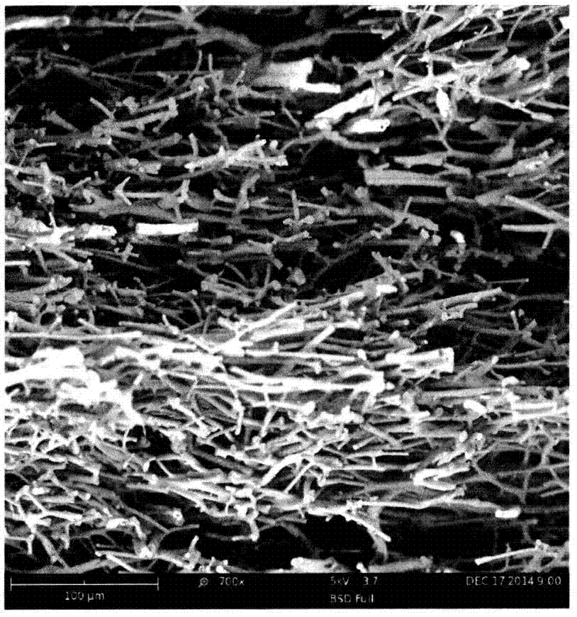 A light-weight and high-temperature-resistant ceramic fiber rigid heat-insulating tile and its manufacturing method