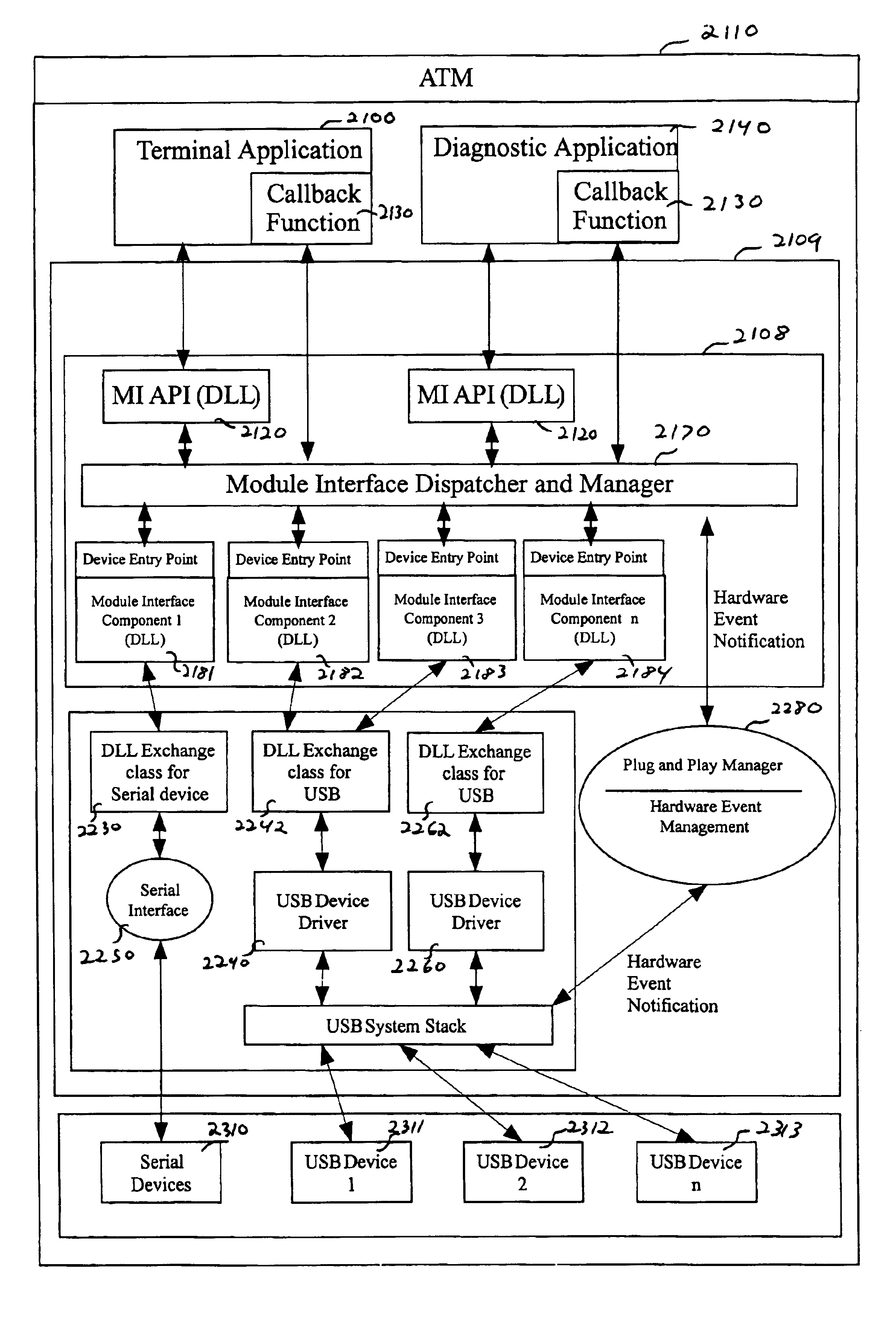 Cash dispensing automated banking machine diagnostic device