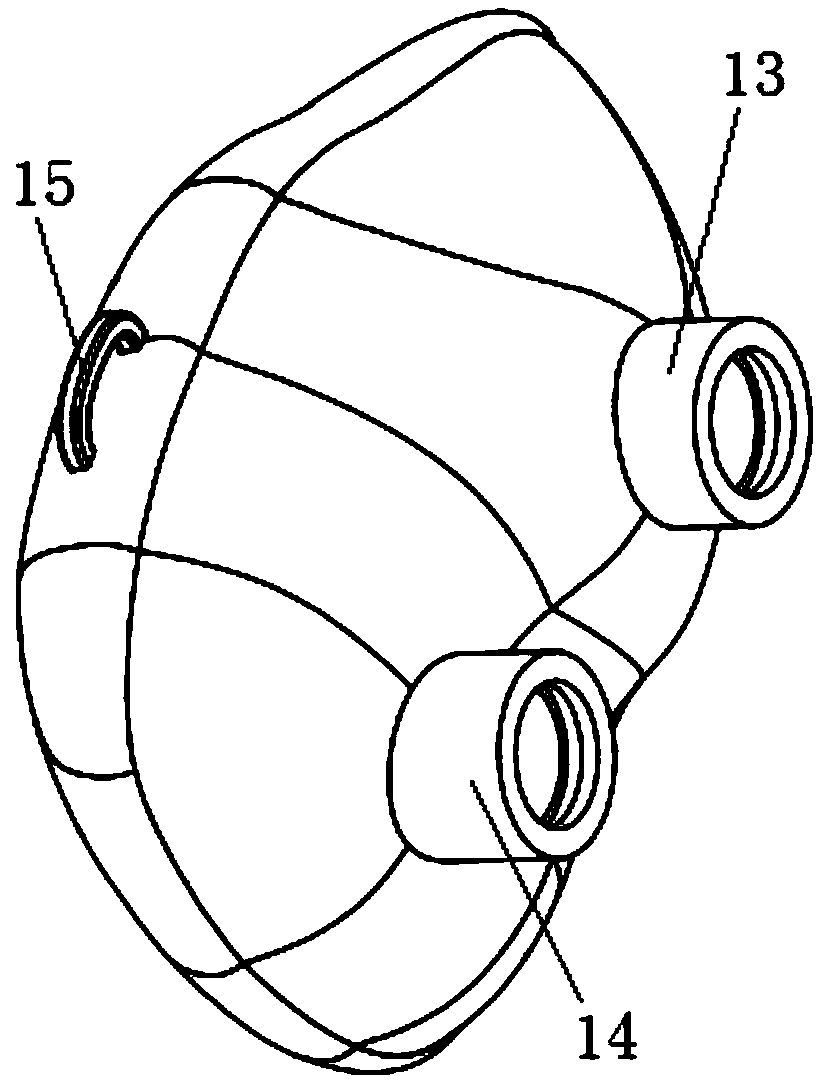 Breath training detection device and detection method