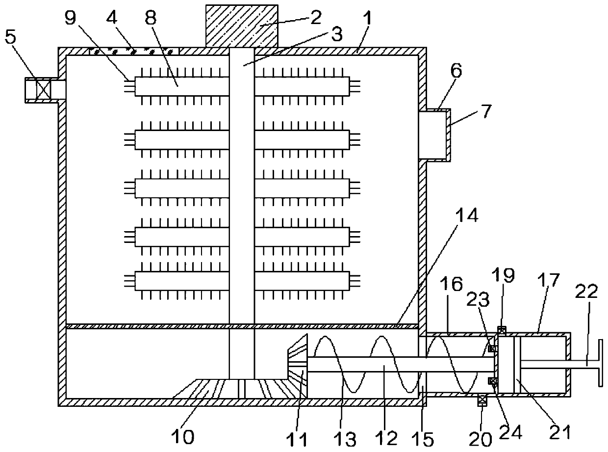 A fastener cleaning device