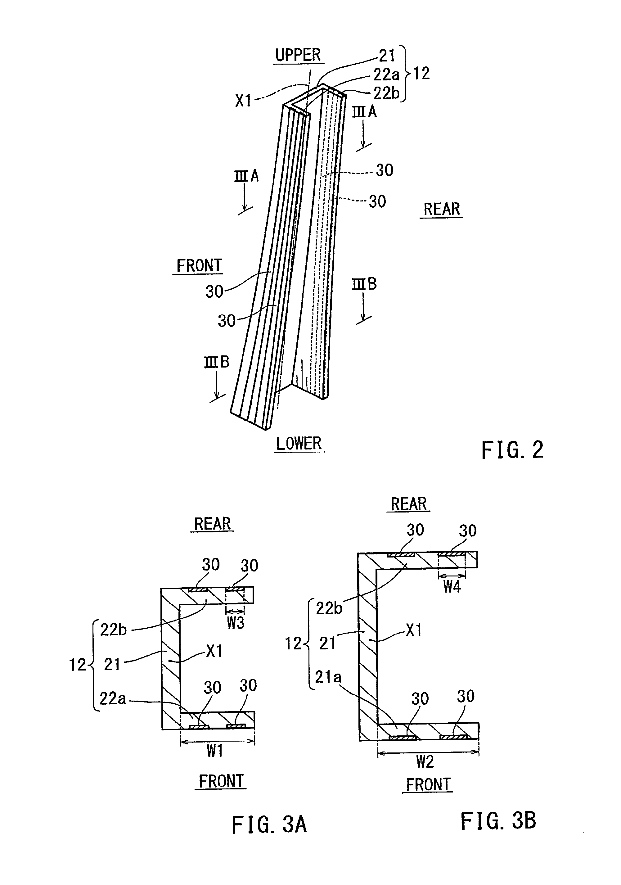 Vehicle seat having frame member