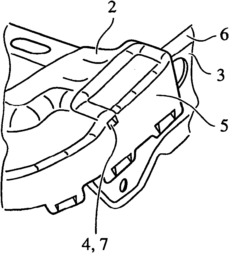 Assembly method for forming a seating structure of a vehicle seat, and seating structure