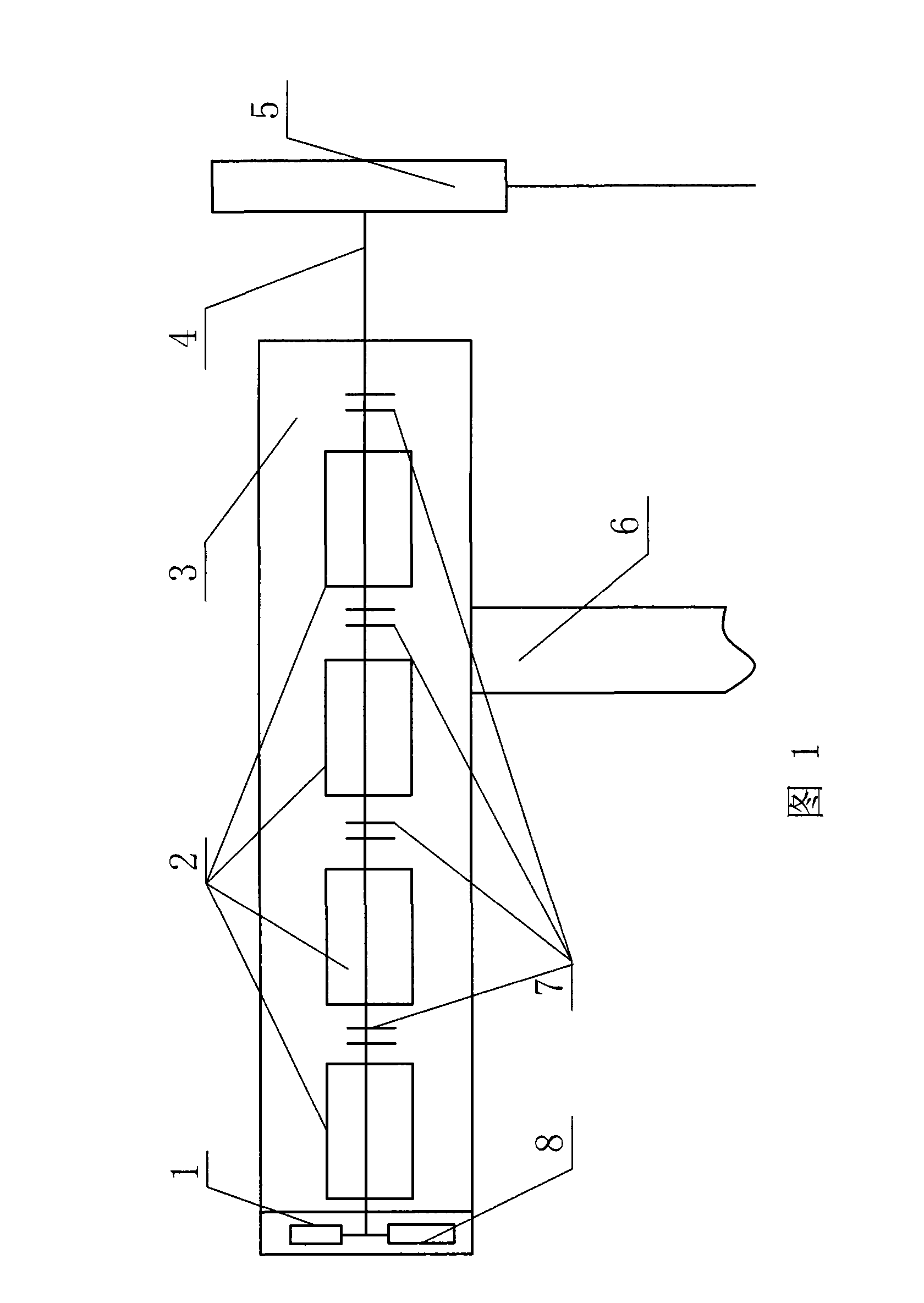 Electronic power variation, speed variation wind power generator