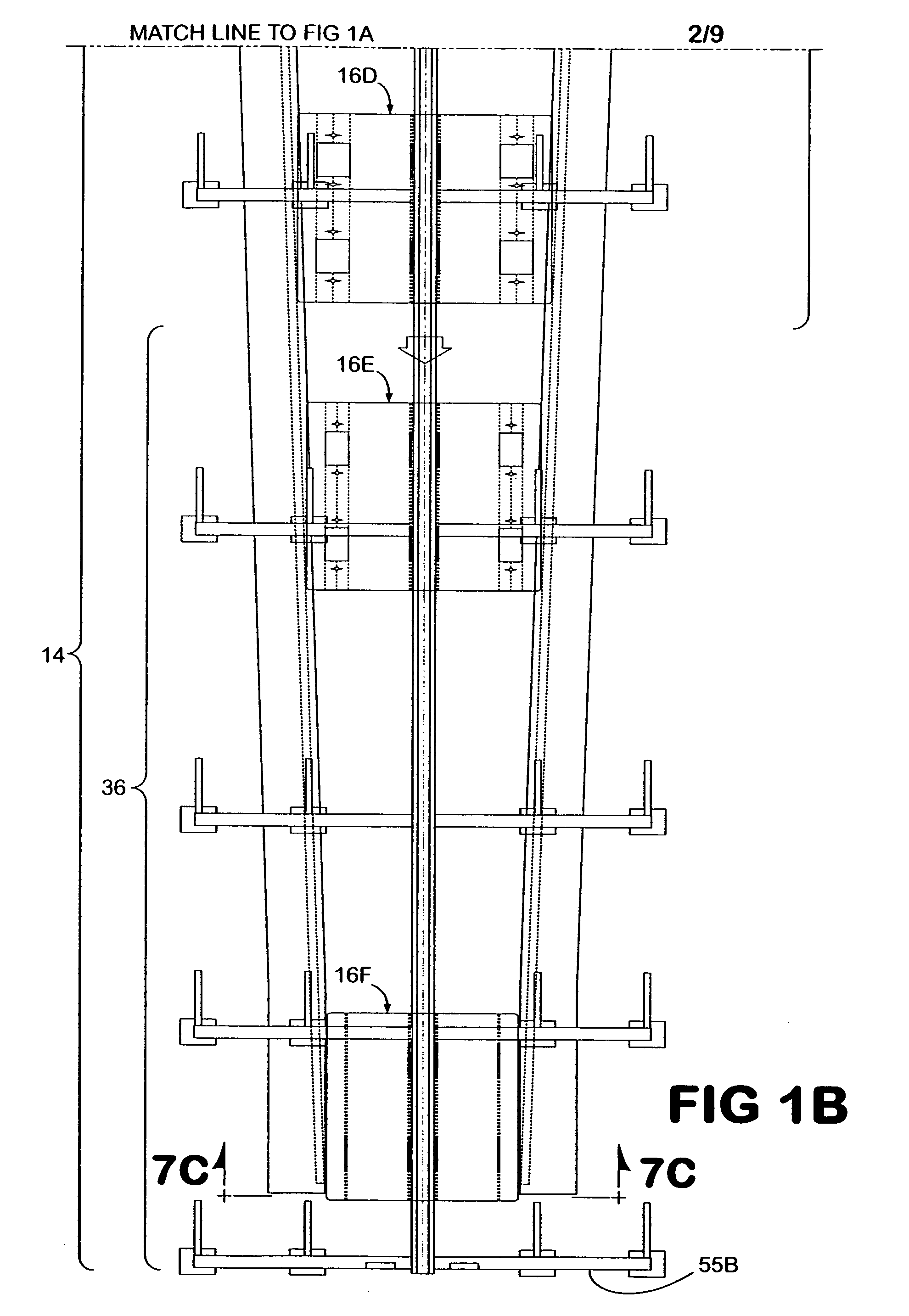 Automatic machine and method for forming a corrugated pallet