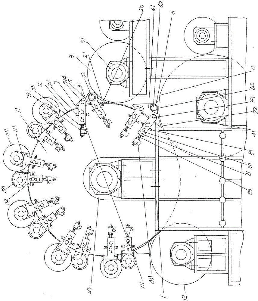 High-speed carding machine