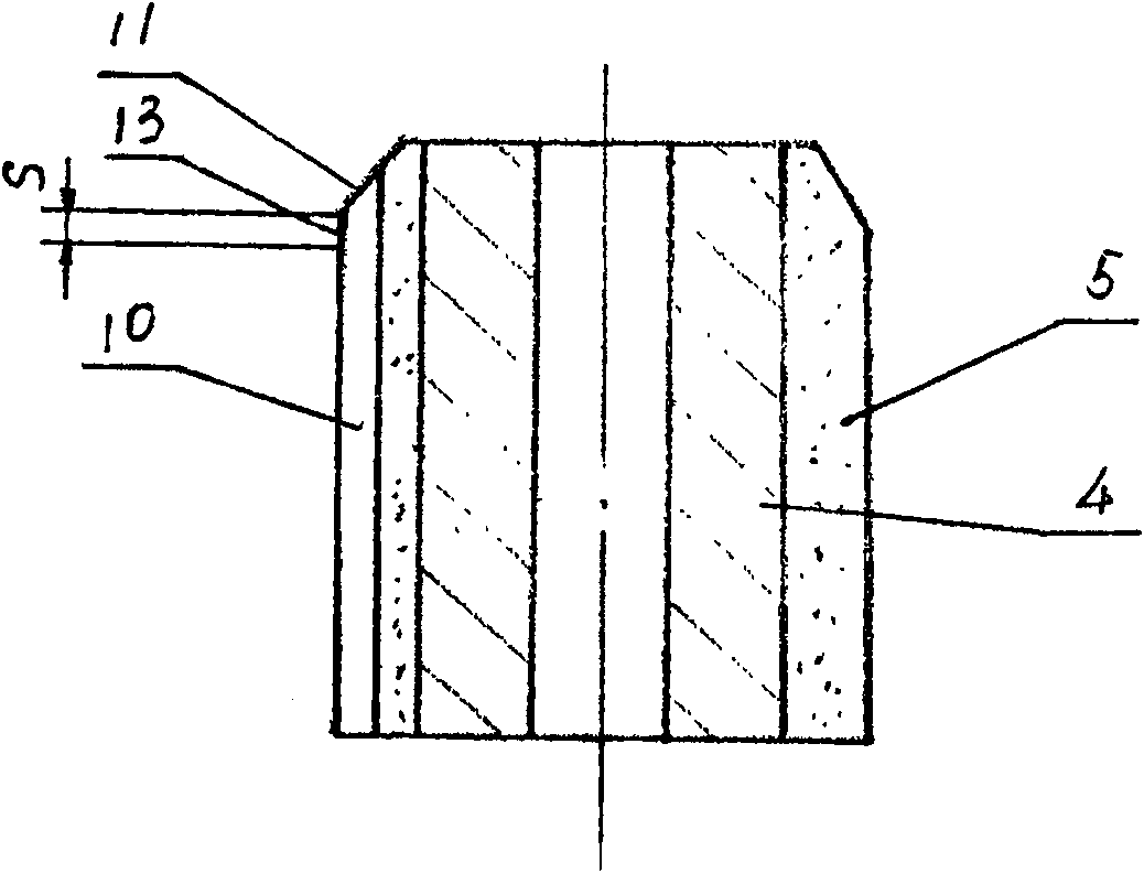 Device for eliminating burr of metal round tube end panel and interior edge