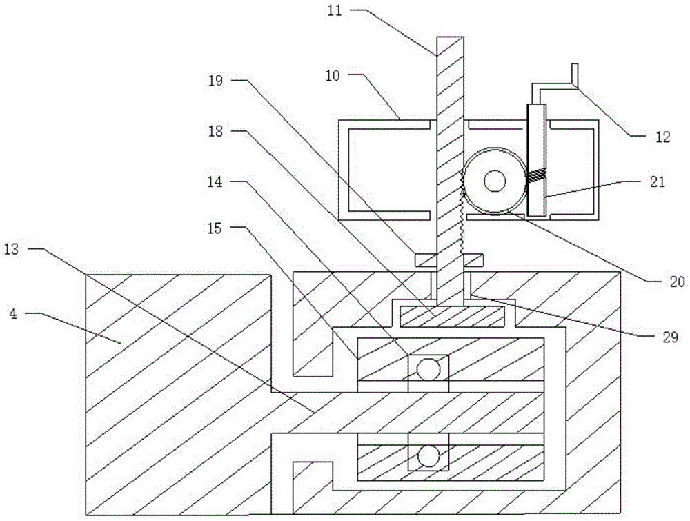 A self-loading truck compartment