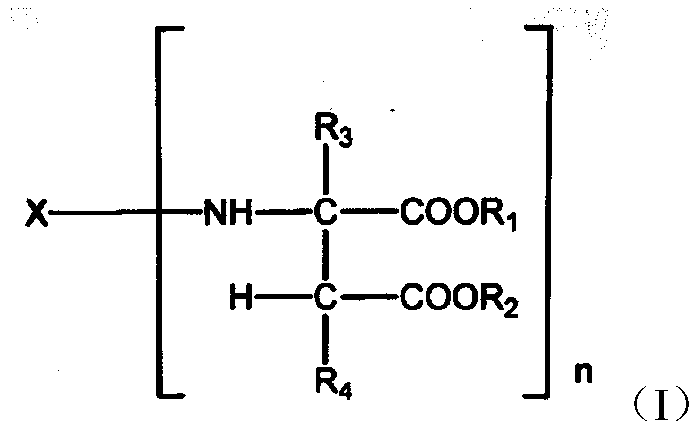 Quick-drying high-solid polyurea coating, its preparation method and application