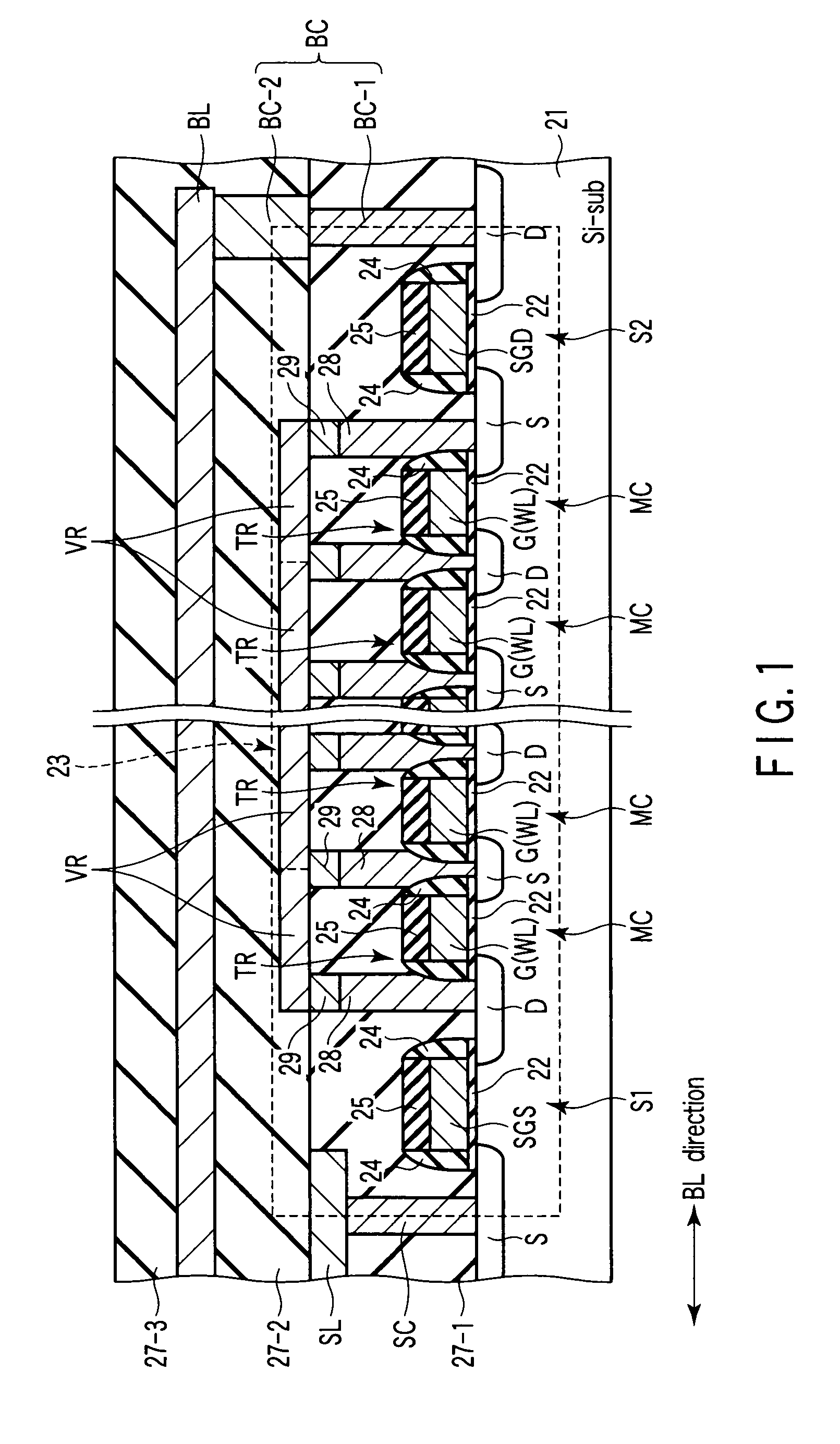 Nonvolatile semiconductor memory device and data erase/write method thereof