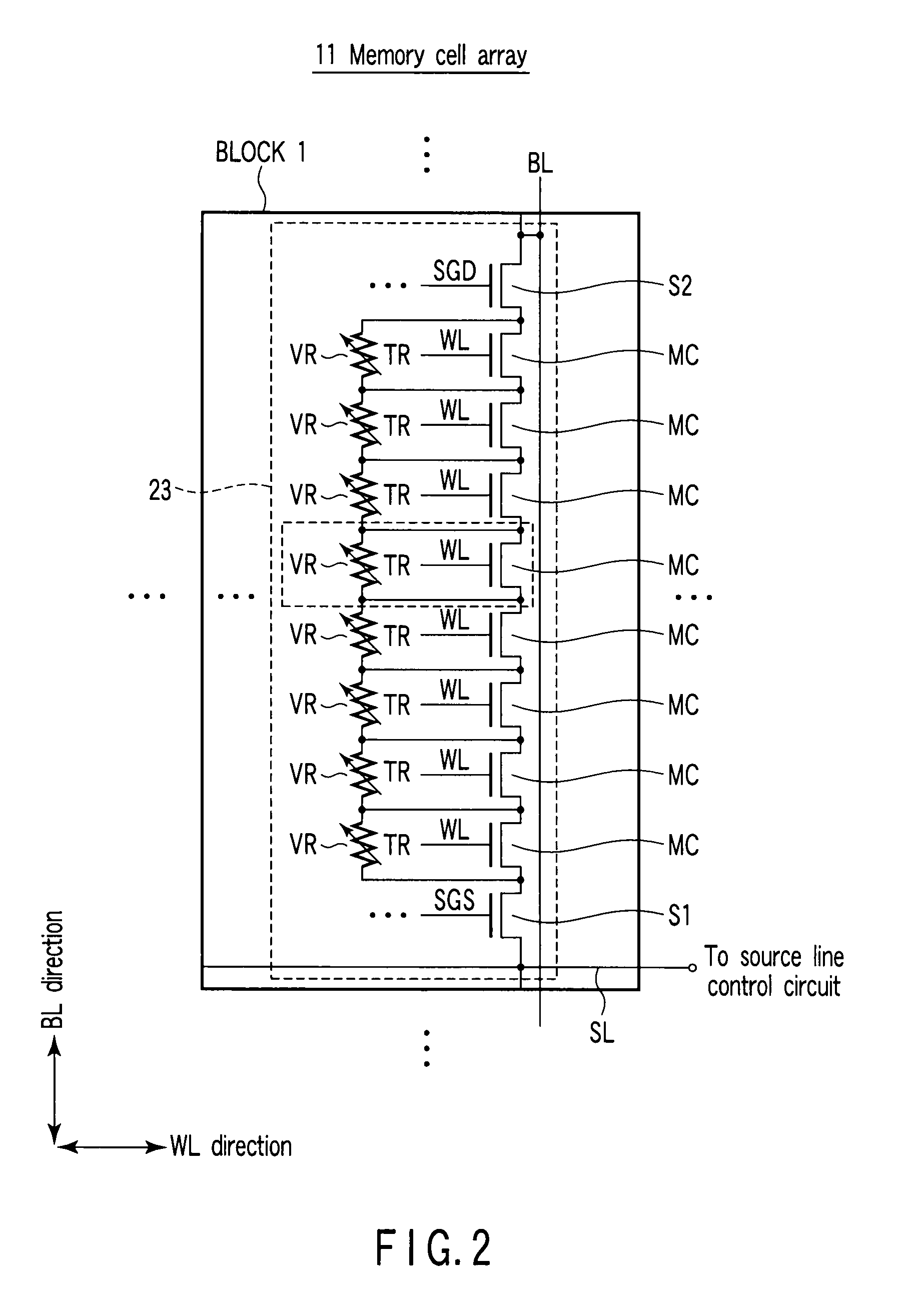 Nonvolatile semiconductor memory device and data erase/write method thereof