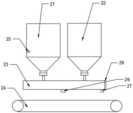 A ceramic product production system based on digital cloth