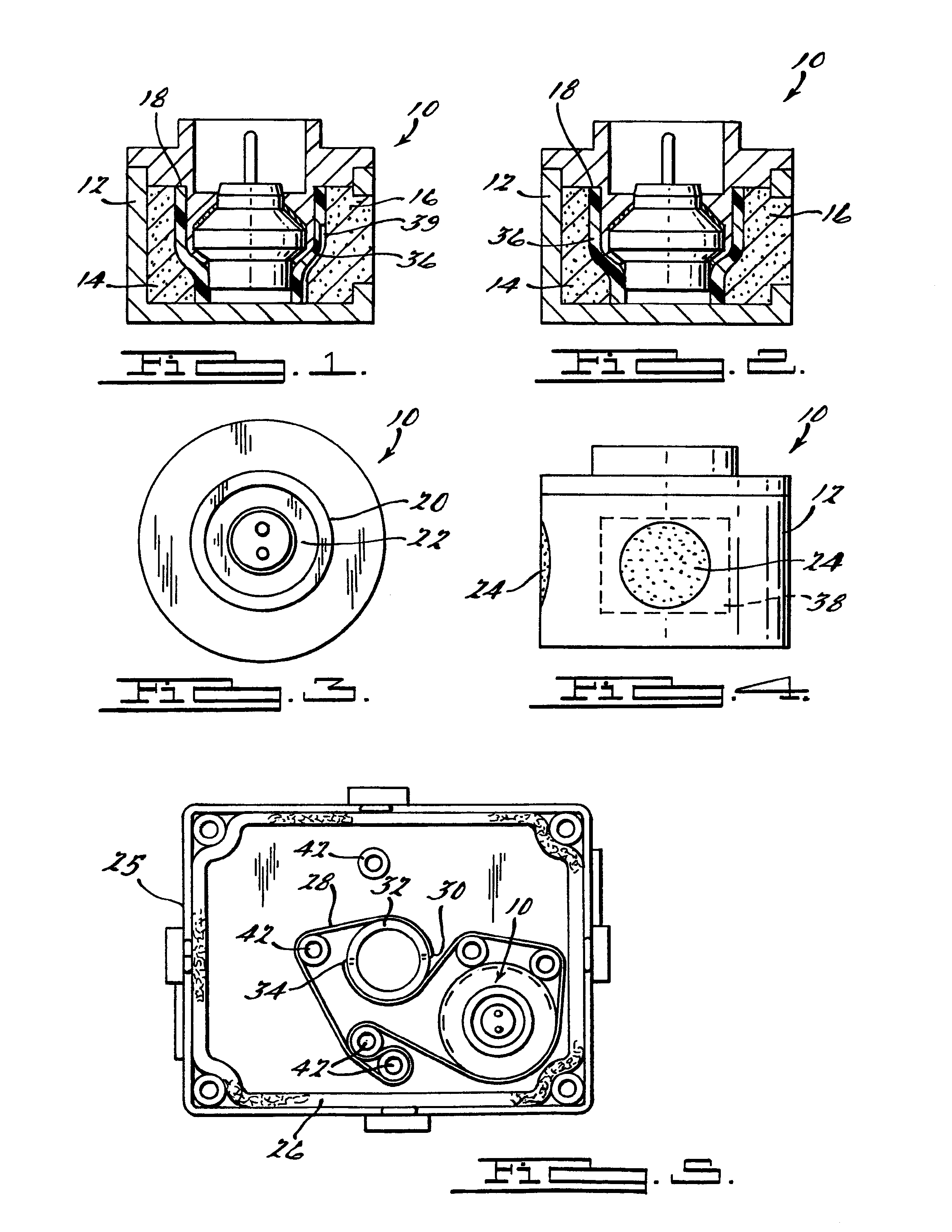 Micro gas generator including an initiator blast shield