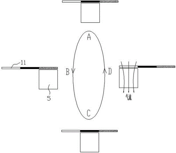 Double-wing ornithopter provided with controllable buoyancy wings and power wings and operation method of double-wing ornithopter