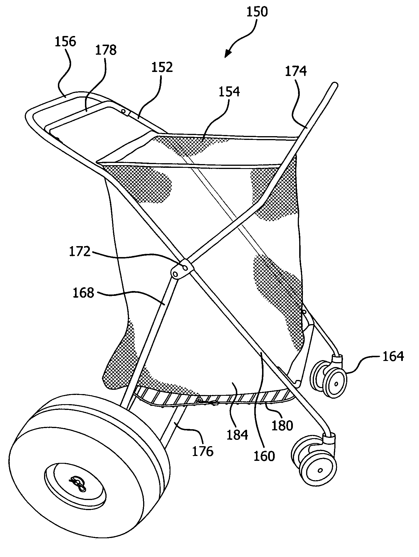 Motorized beach cart