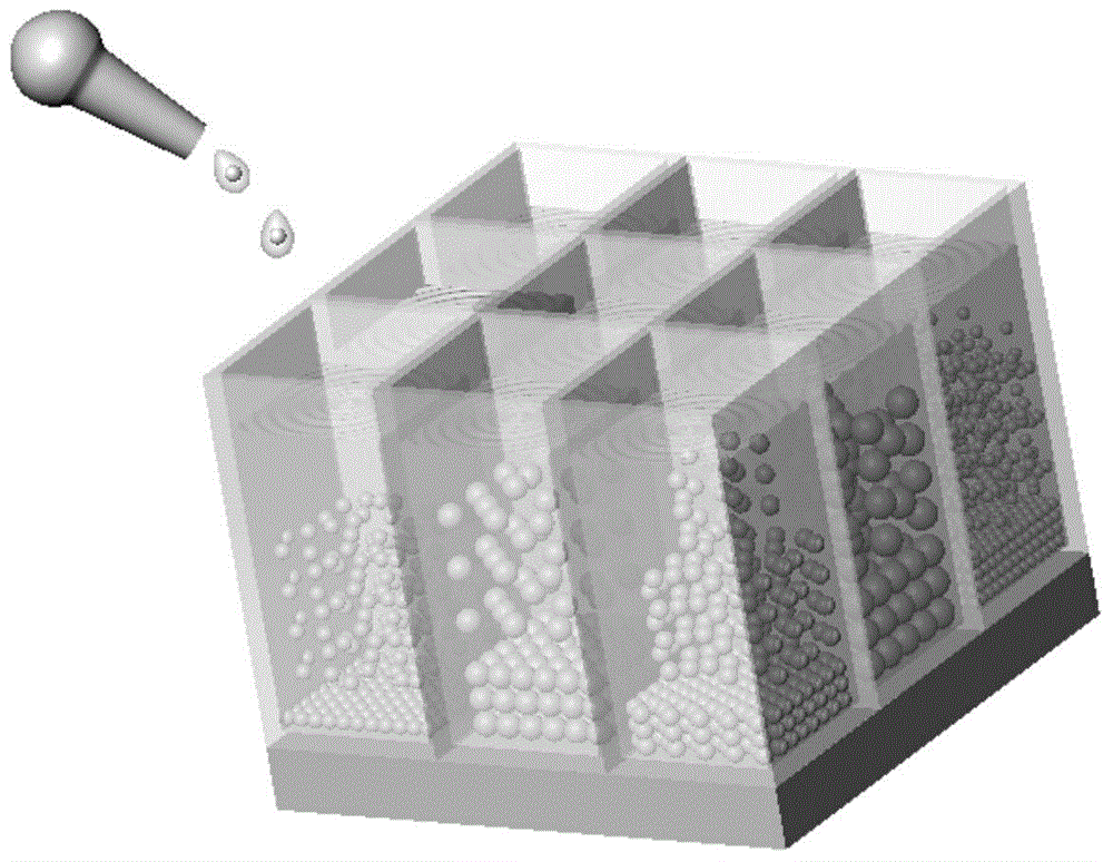 Electrochromic device for screening inverse opal photonic crystal structure with high flux