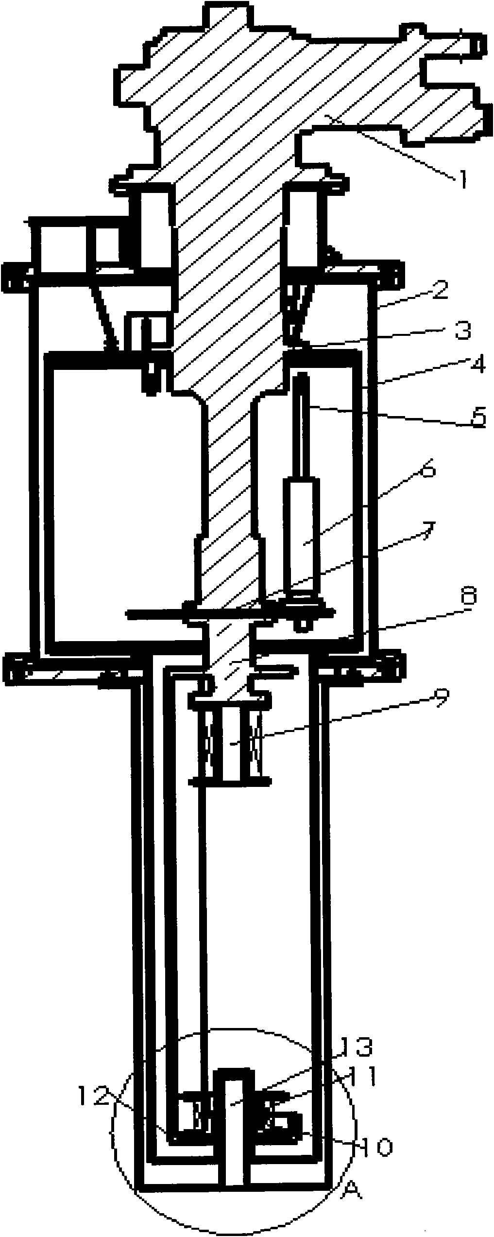 Resistance measurement device of conduction cooling type superconduction adapter