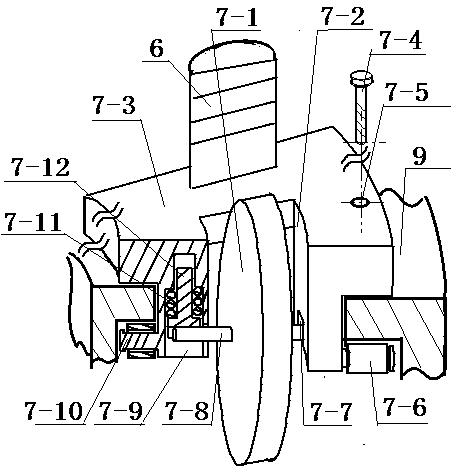 Demonstration instrument for demonstrating optical refraction and reflection law and measuring index of refraction on blackboard