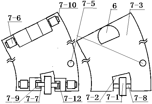 Demonstration instrument for demonstrating optical refraction and reflection law and measuring index of refraction on blackboard