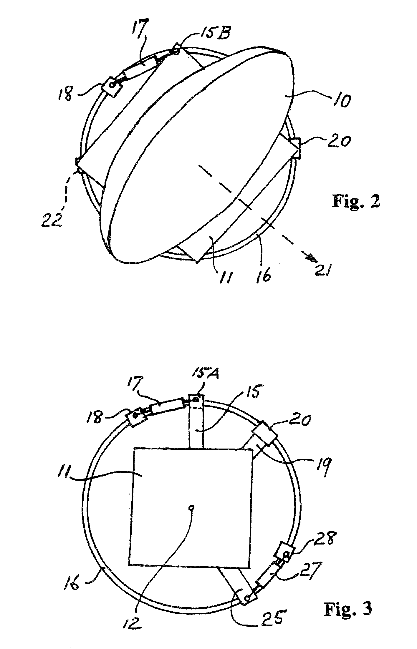 Apparatus for rotation of a large body about an axis