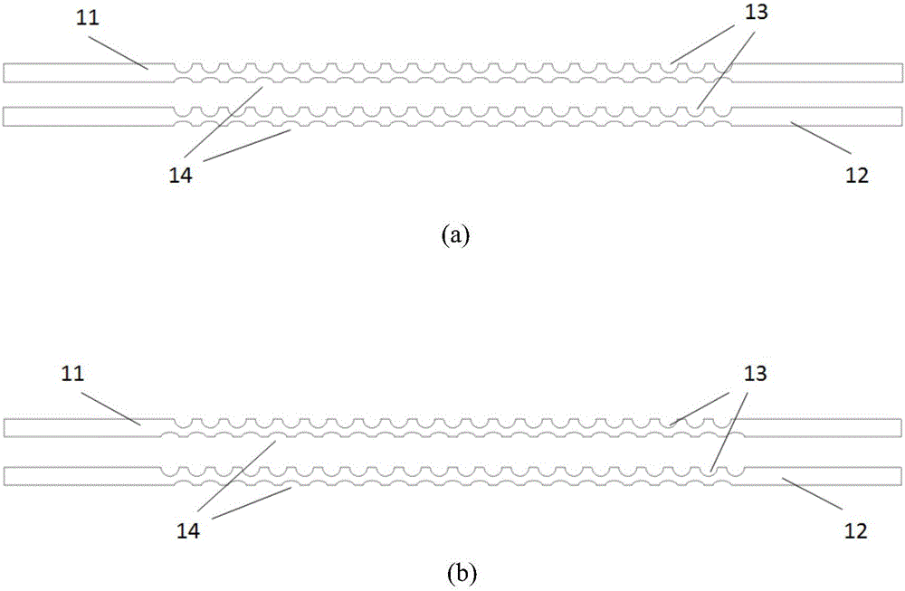 Double-side etching high-temperature and high-pressure printed circuit board heat exchanger