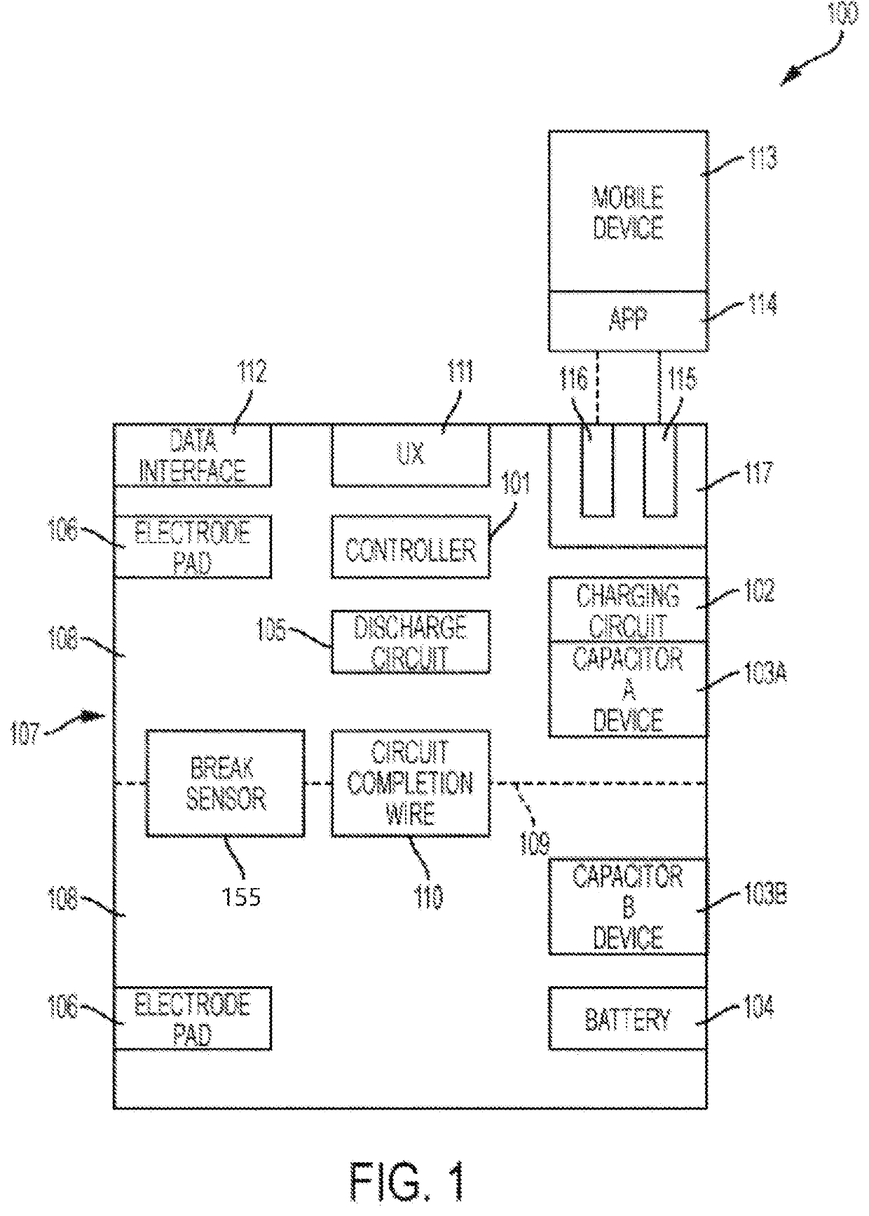 Portable single use automated external defibrillator device