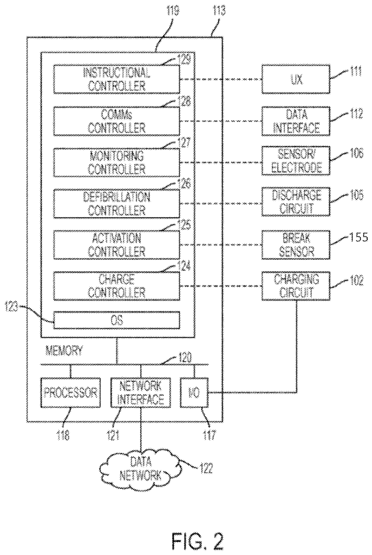 Portable single use automated external defibrillator device