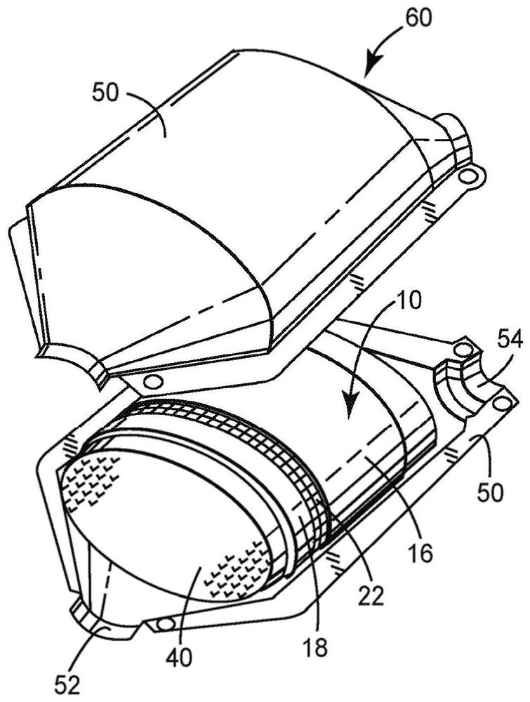 Polycrystalline, aluminosilicate ceramic filaments, fibers, and nonwoven mats, and methods of making and using the same