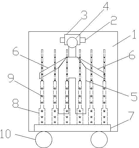 Steam ironing table