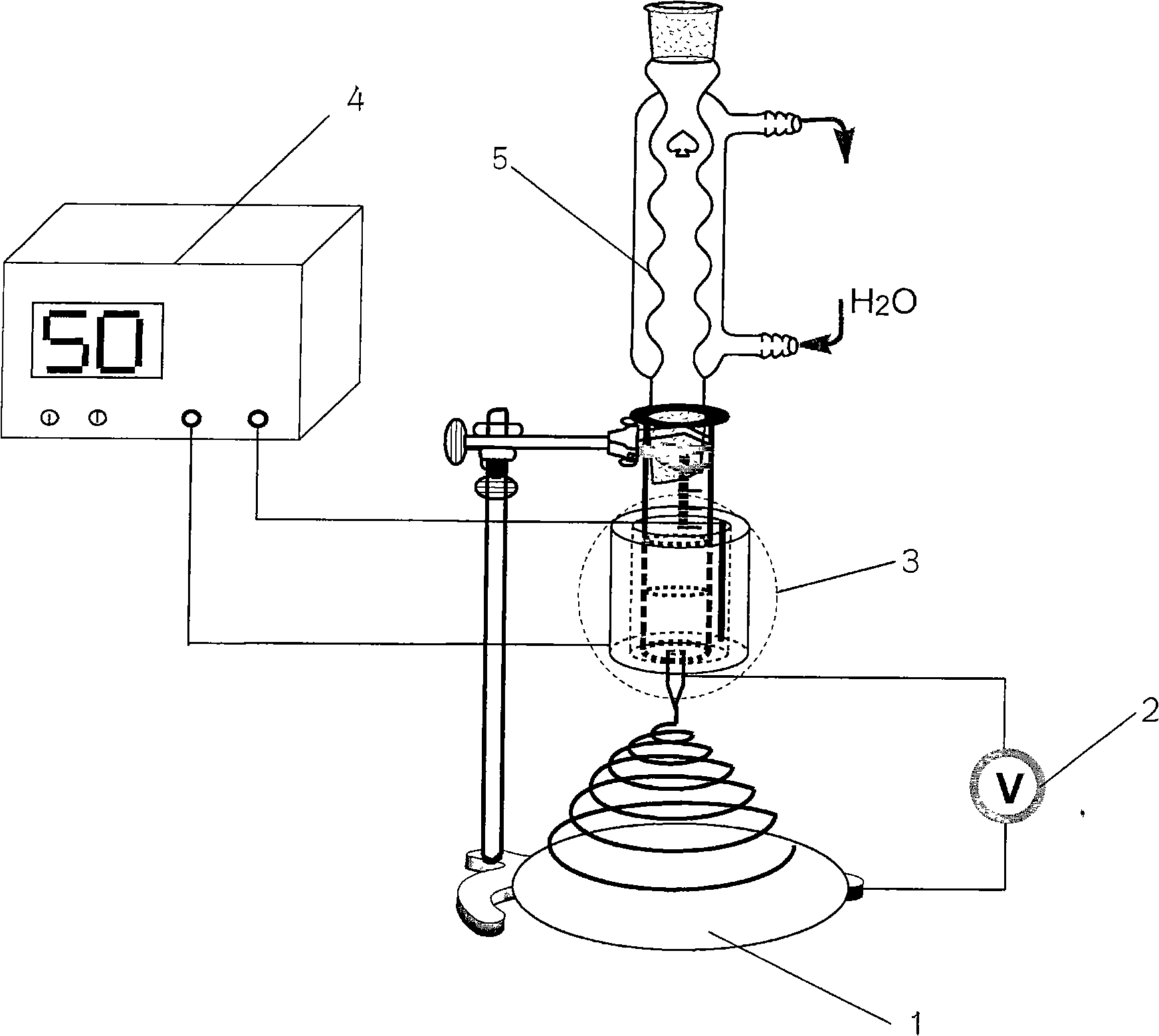 Apparatus for preparing macromolecule nano-fibre and spinning method thereof