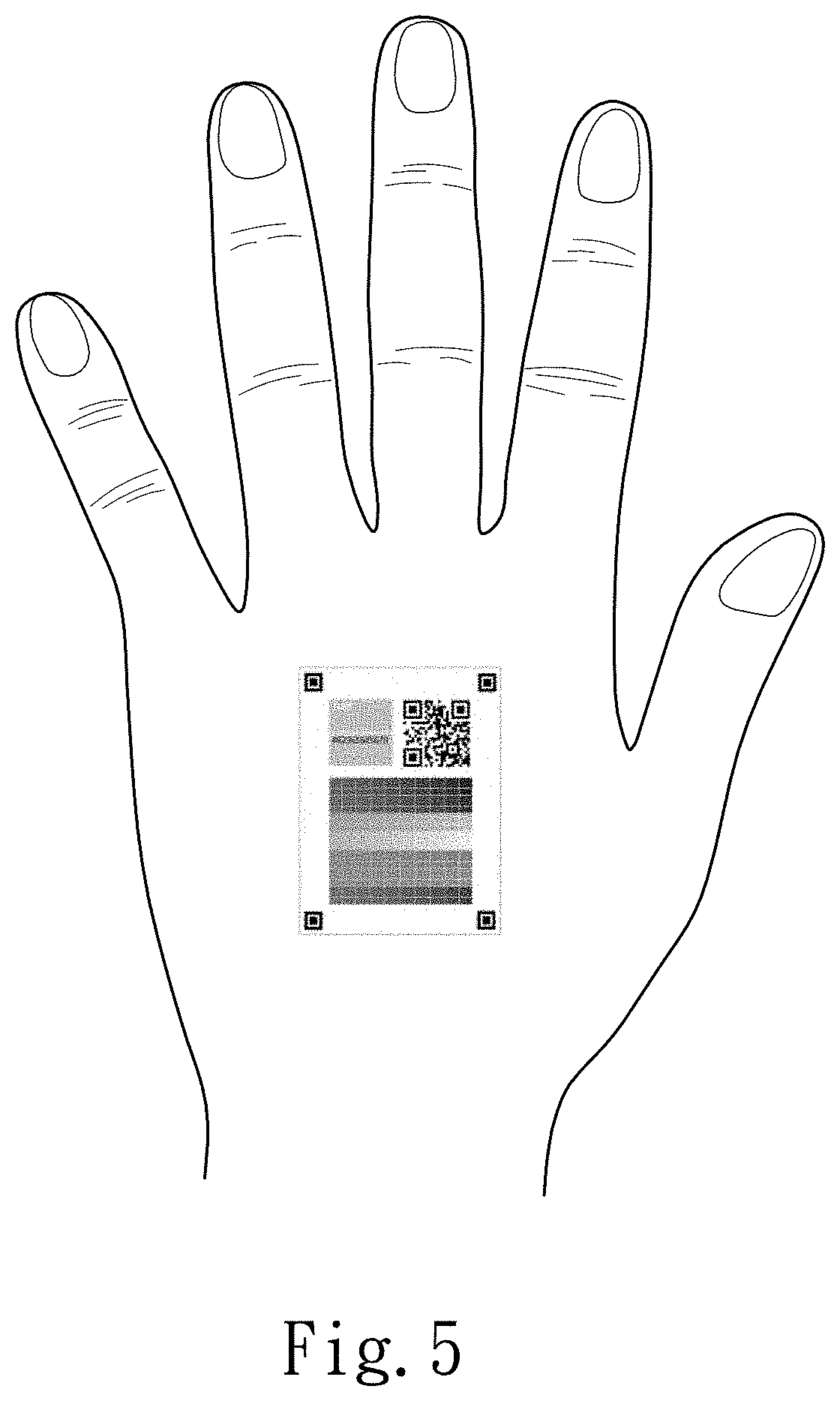 Gas sensing tattoo sticker