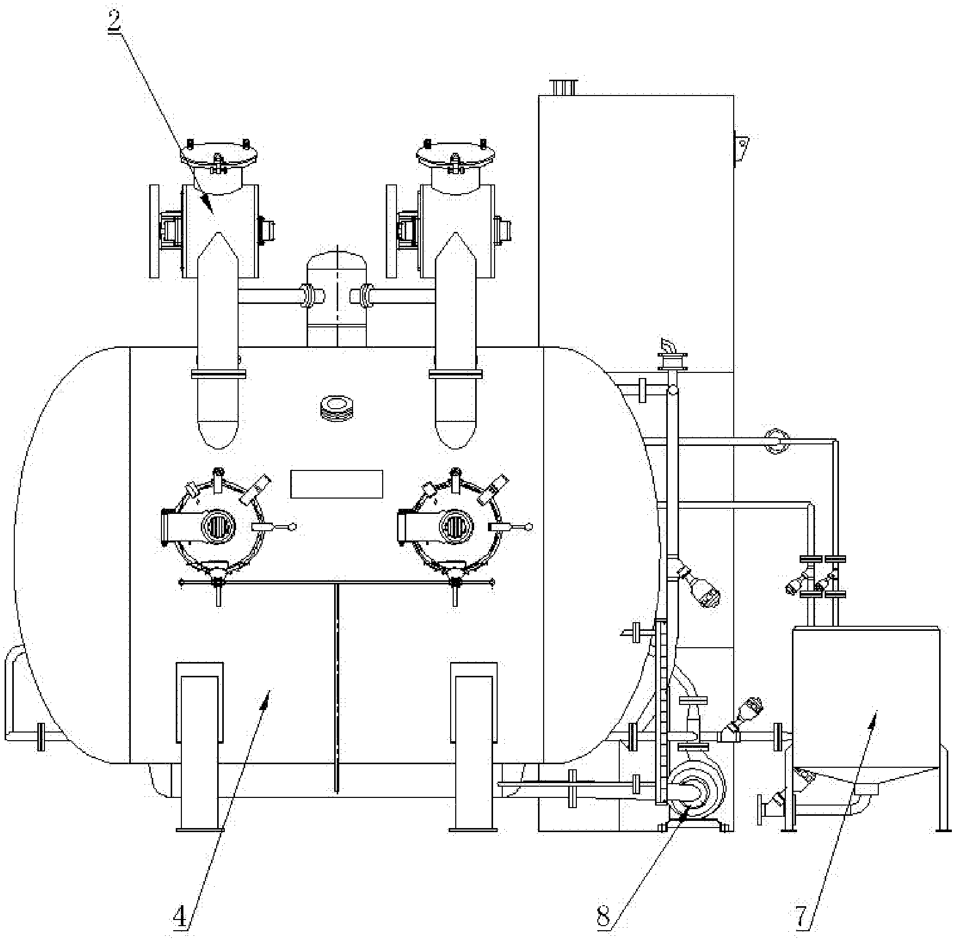 Ultrasonic dyeing machine