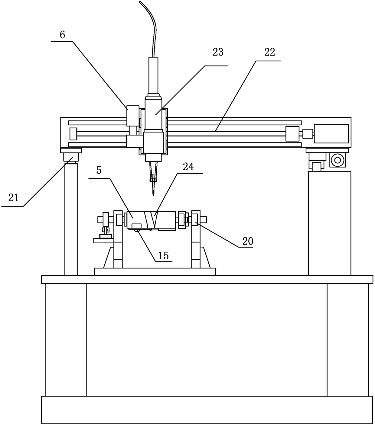 An automated system for producing toothed plate structures in car seats