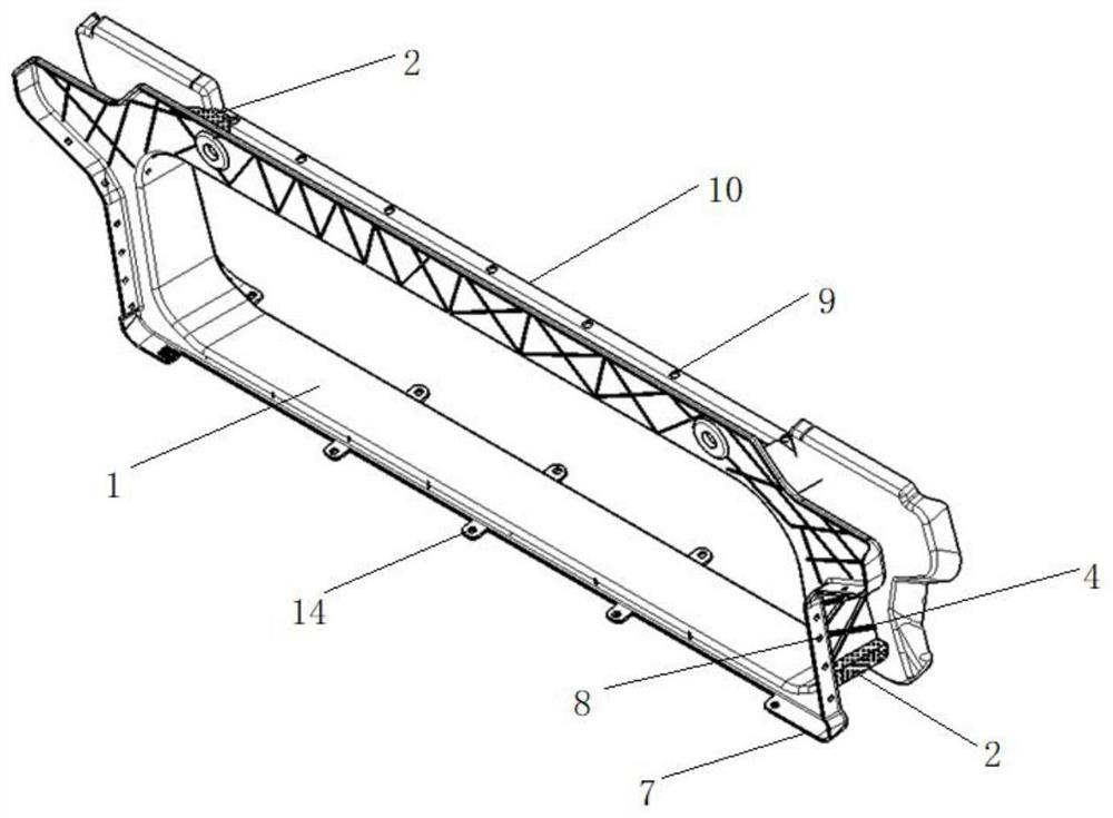 Integrated C-ring structure