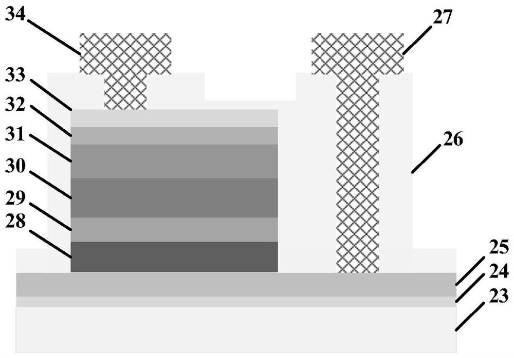 Full-color Micro-LED display panel and manufacturing method thereof