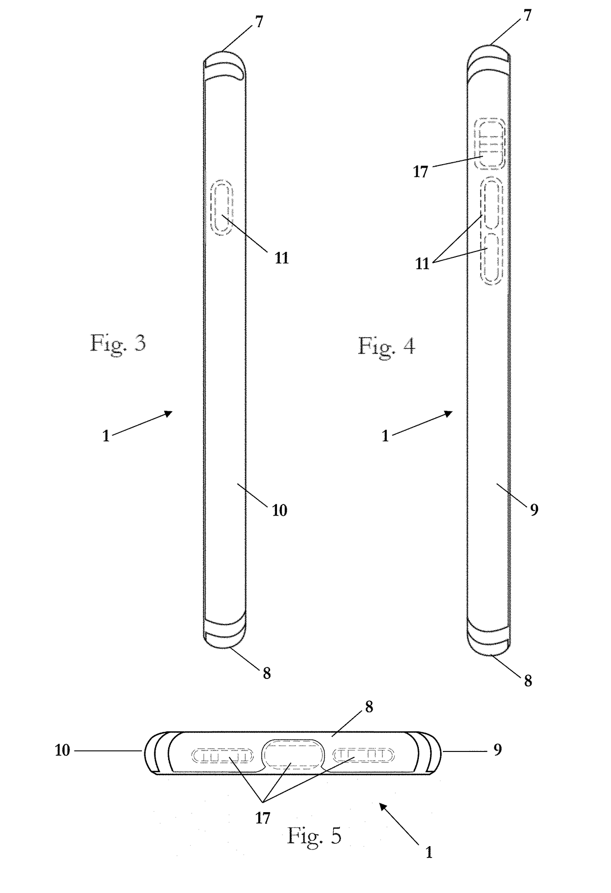 Case with Shock-Absorbing Impact Geometry