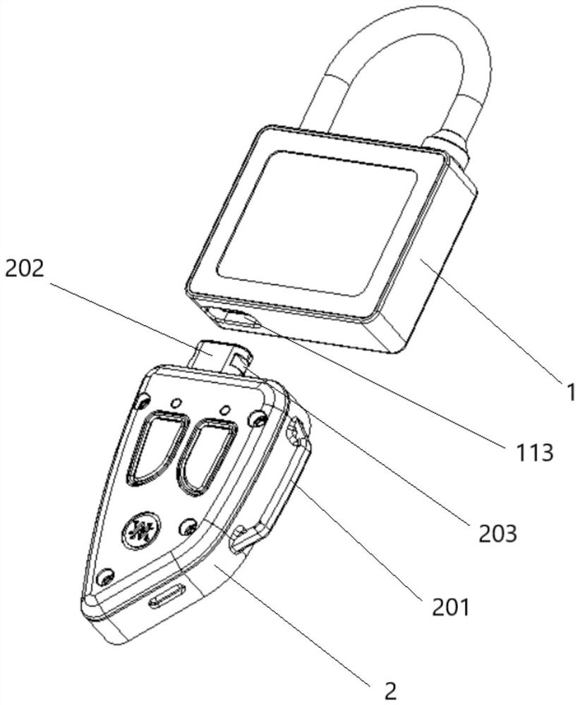 Passive intelligent lock