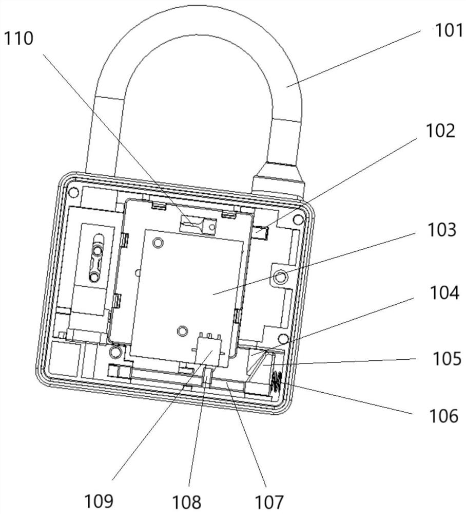 Passive intelligent lock