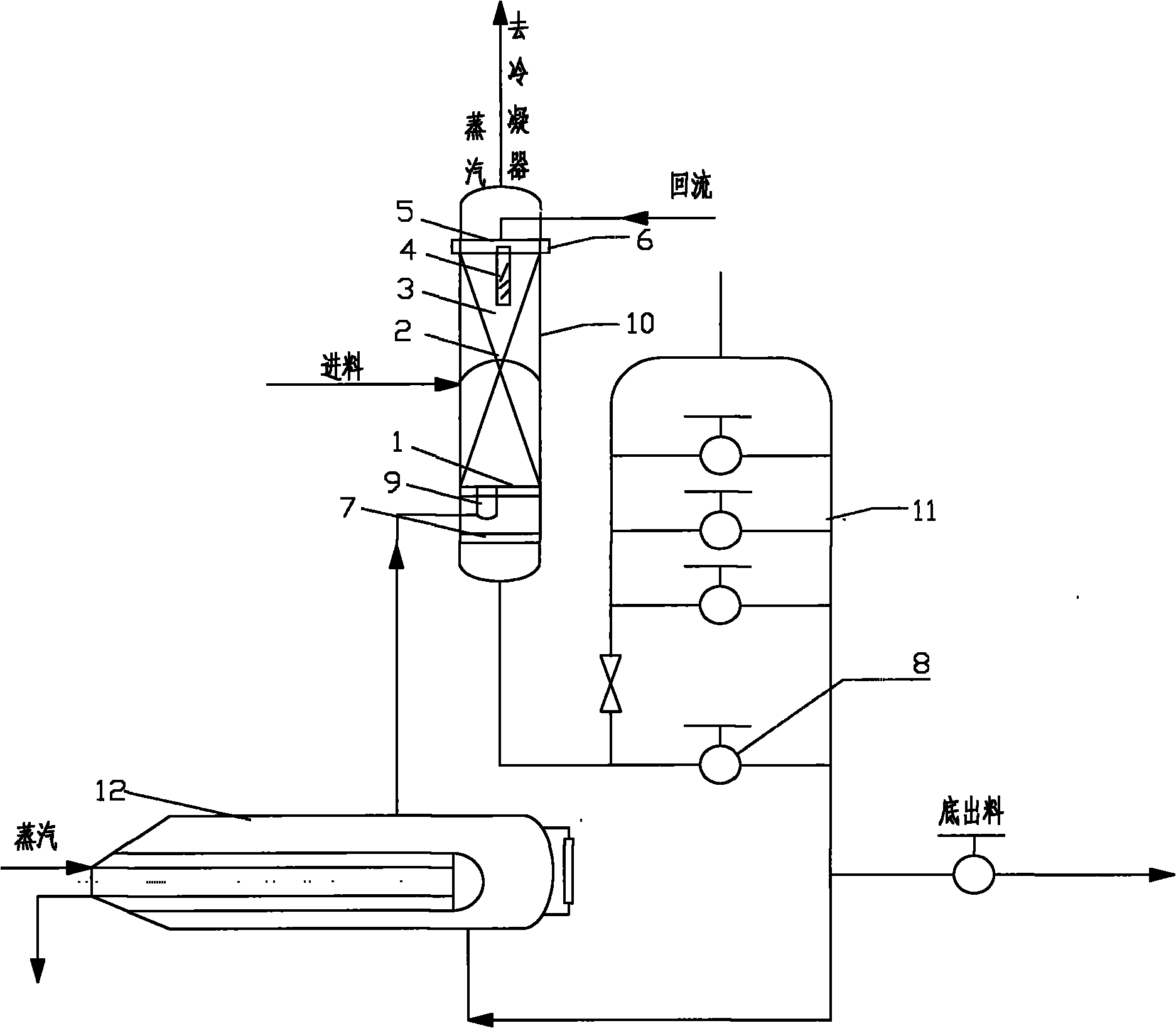 Method for preparing dicyclopentadiene and emulsifying packed tower used thereby