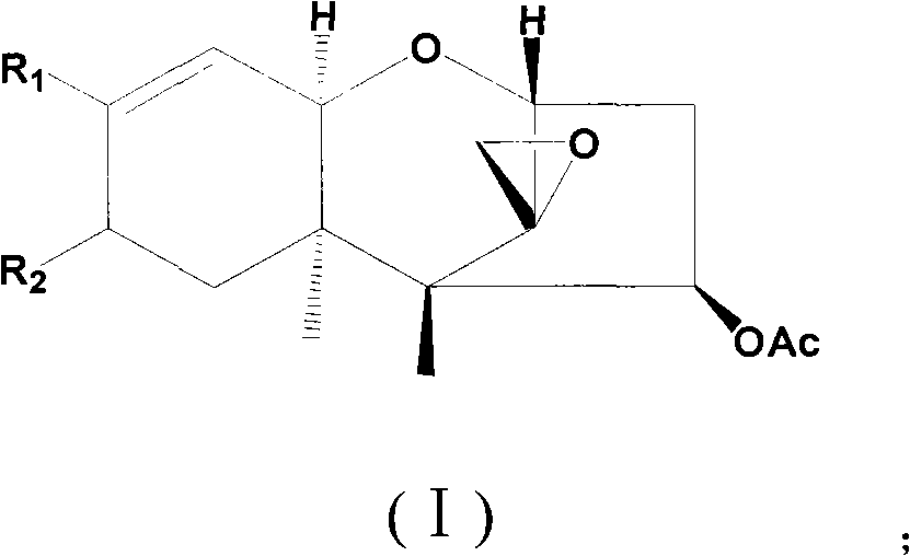 Trichodermin derivatives and application thereof in preventing and controlling pathogenic bacteria