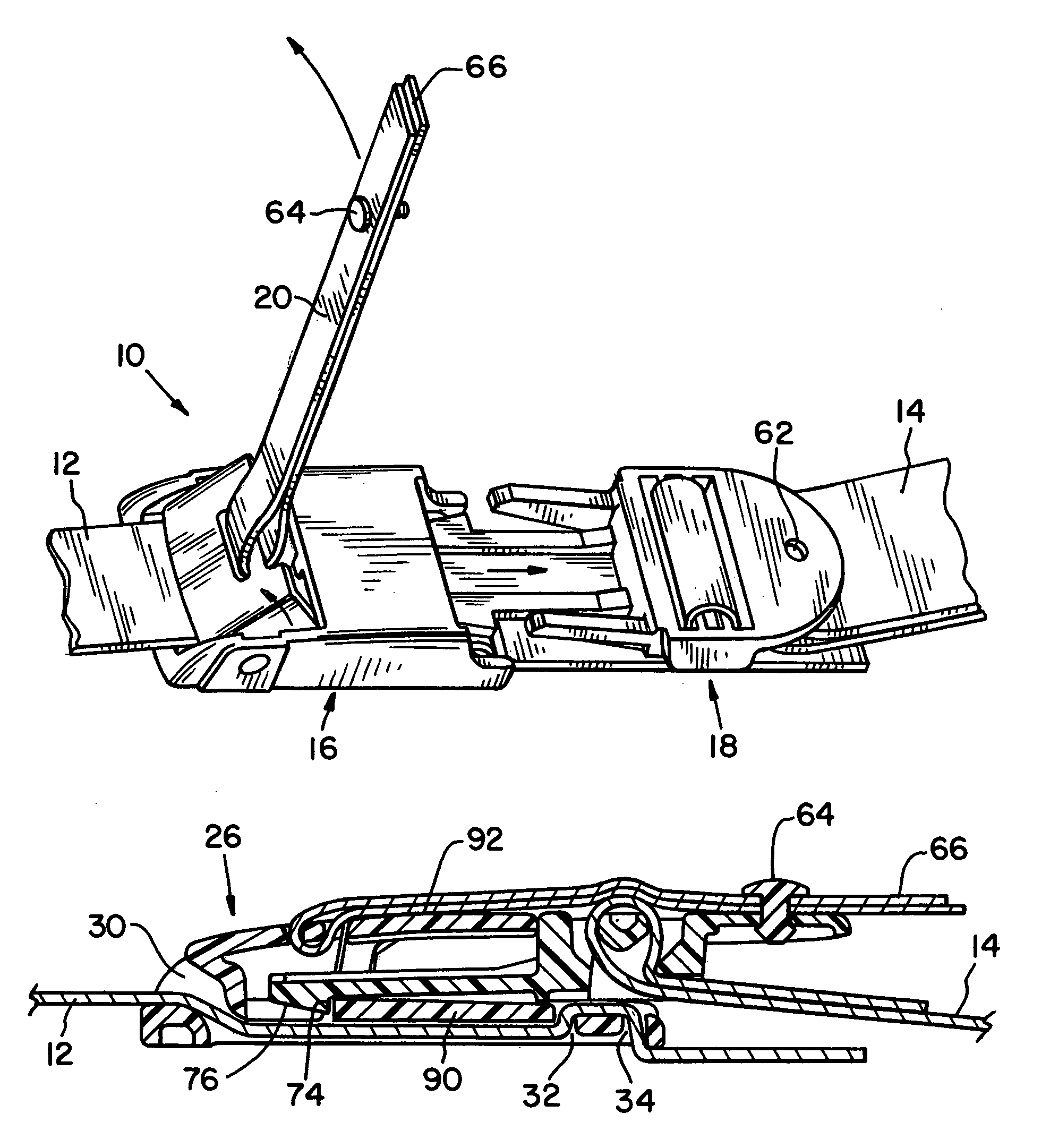 Quick release buckle