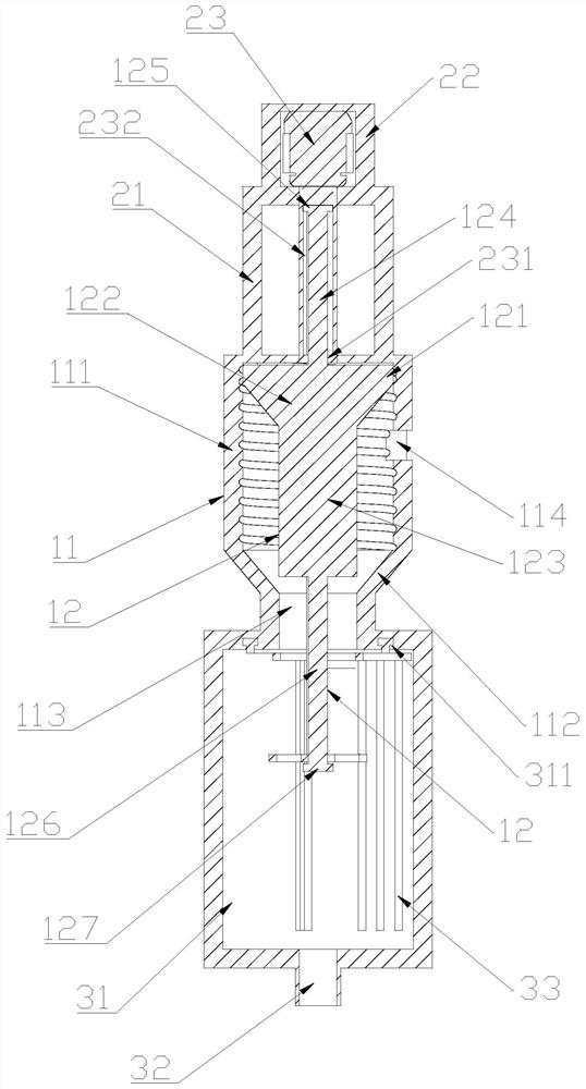 Auxiliary medicine feeding device for critical nursing