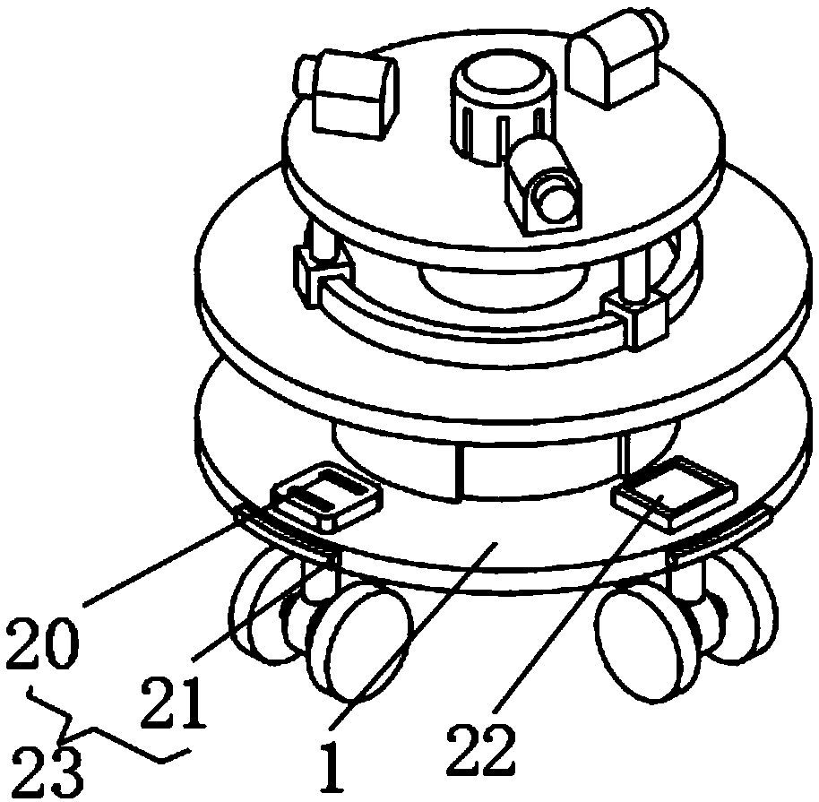 Monitoring device and system based on internet of things