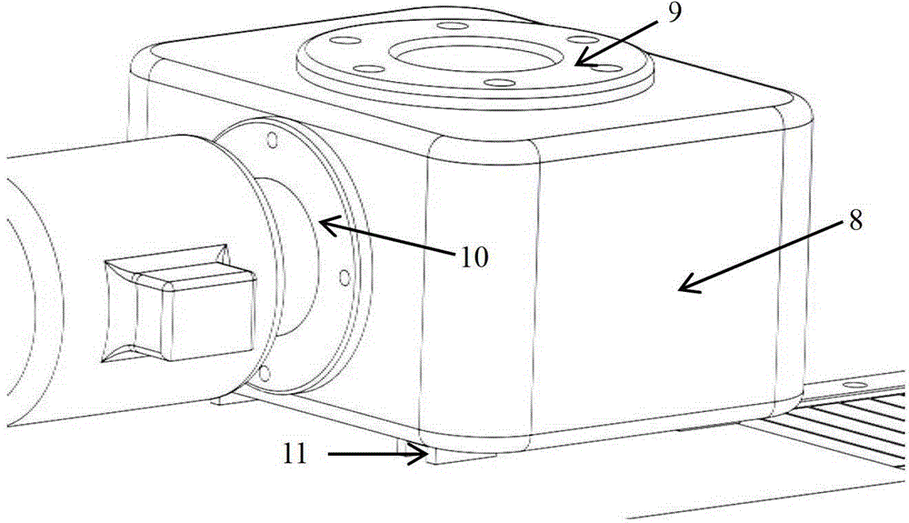 A single-degree-of-freedom CNC machine tool loading device and loading test method